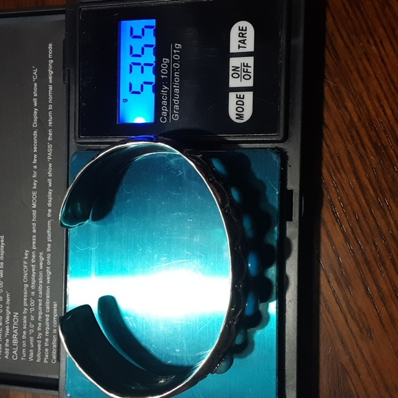 Sterling Silver/Turquoise Bracelet - Picture 8 of 8